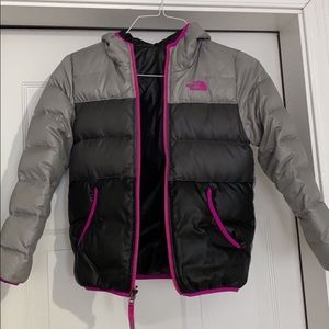 North Face reversible jacket!!